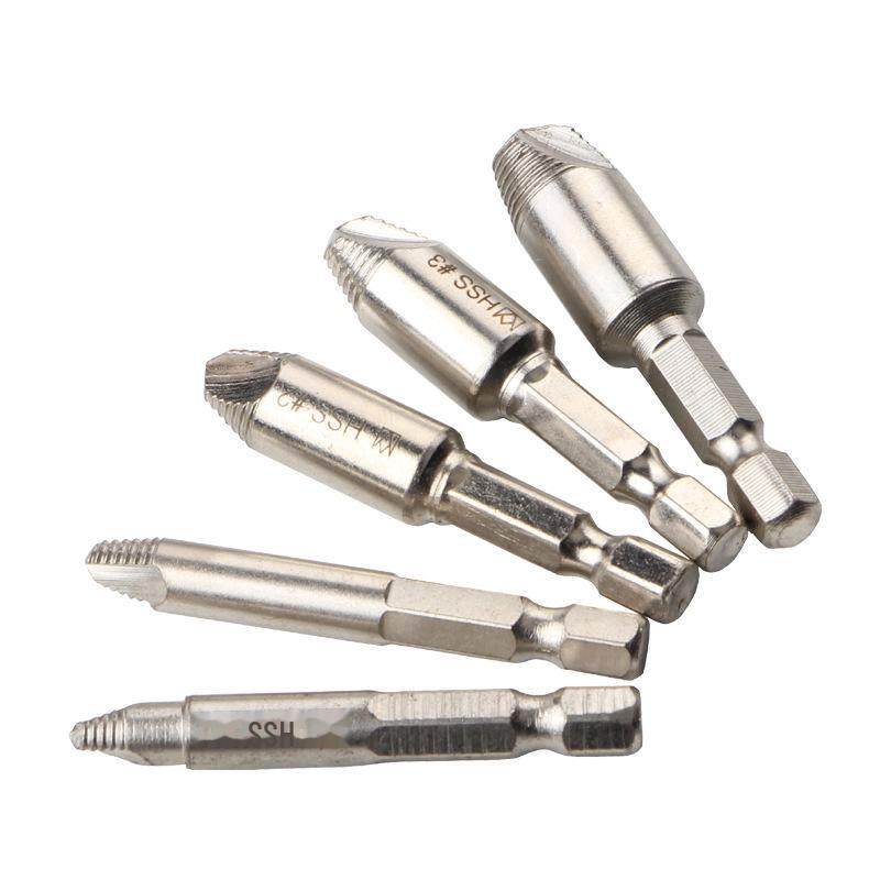 Instrument de extragere și îndepărtare a șuruburilor cu cap dublu