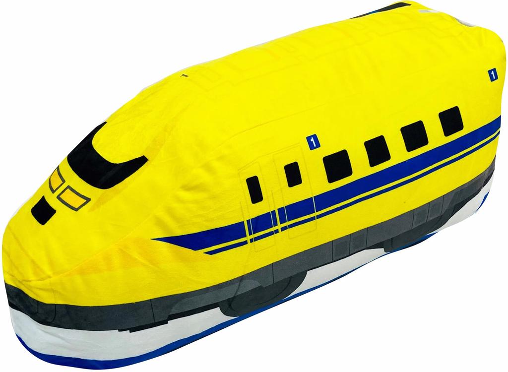 MORIPiLO Plarail Body Pillow Cushion 60x23x23cm Character Goods Sleeping Pillow Plush Toy Doctor Yellow Morishita 4621534