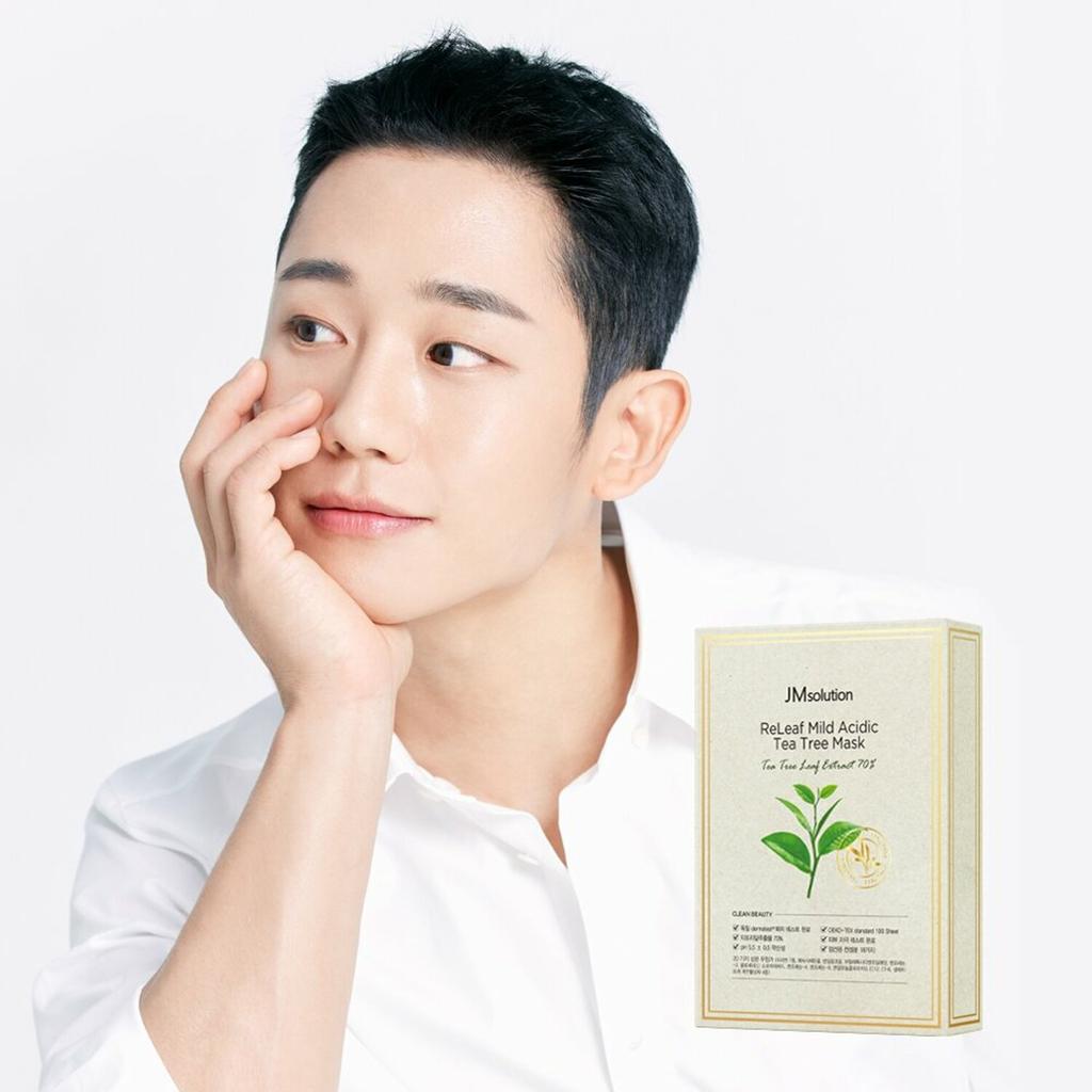 JMsolution ReLeaf Mild Acidic Tea Tree Mask 10P