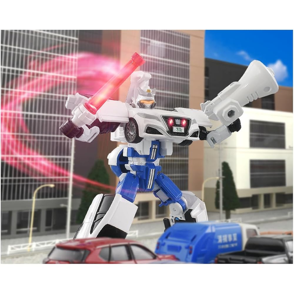 Takara Tomy Tomica Job Lever Police Braver Mobile Unit & Traffic Unit Set Toy Mini Car for Ages 3 and Up