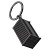 Novelty Shipping Container Inspired Key Holder Wear Resistant Metal Construction Portable Size Versatile Decoration For Keys Bags And Automotive