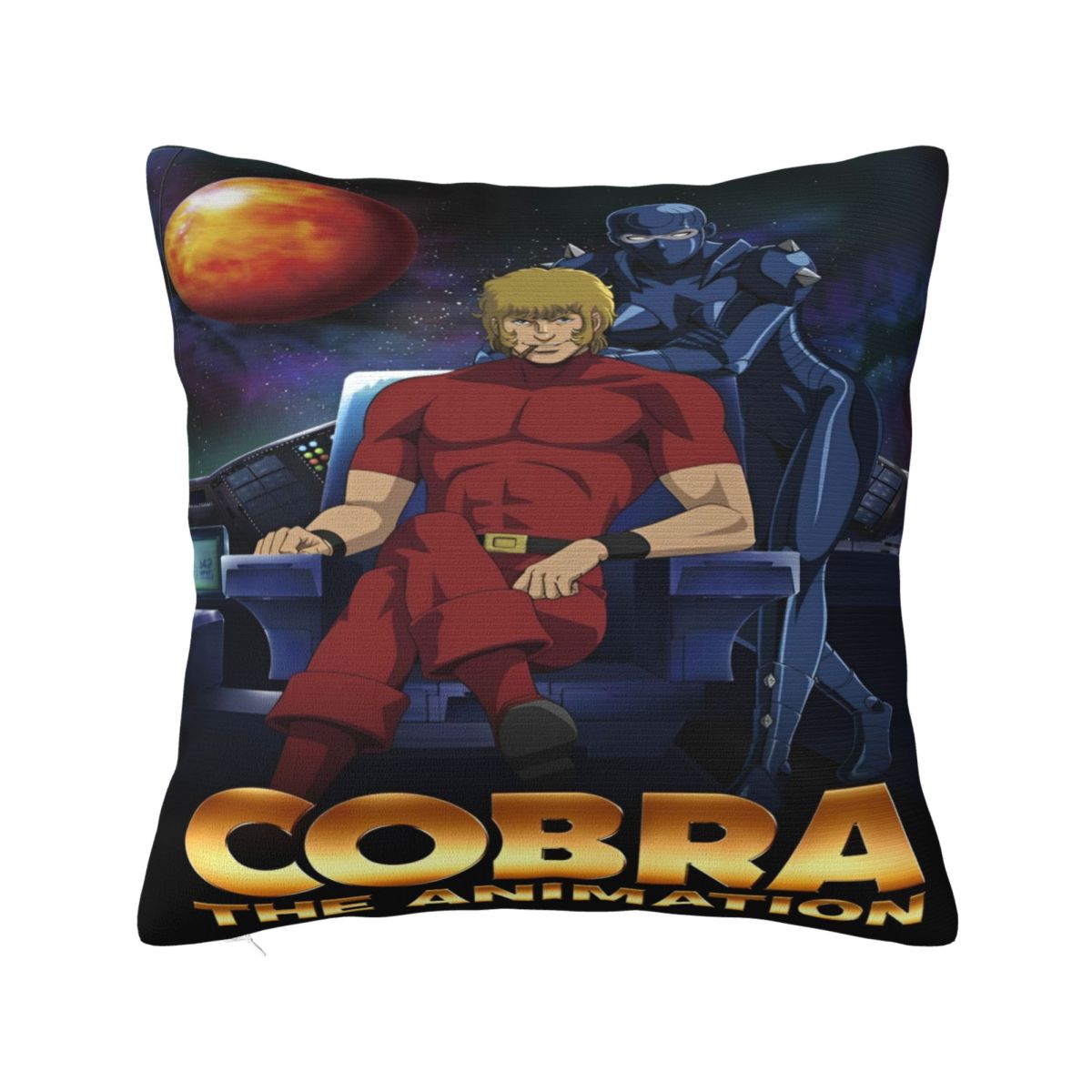 Soft and Sweet Home Space Adventure Cobra The AwakeningDecor Pillowcases Stuff Pillow Covers Square Multi-Size 12x12Inch