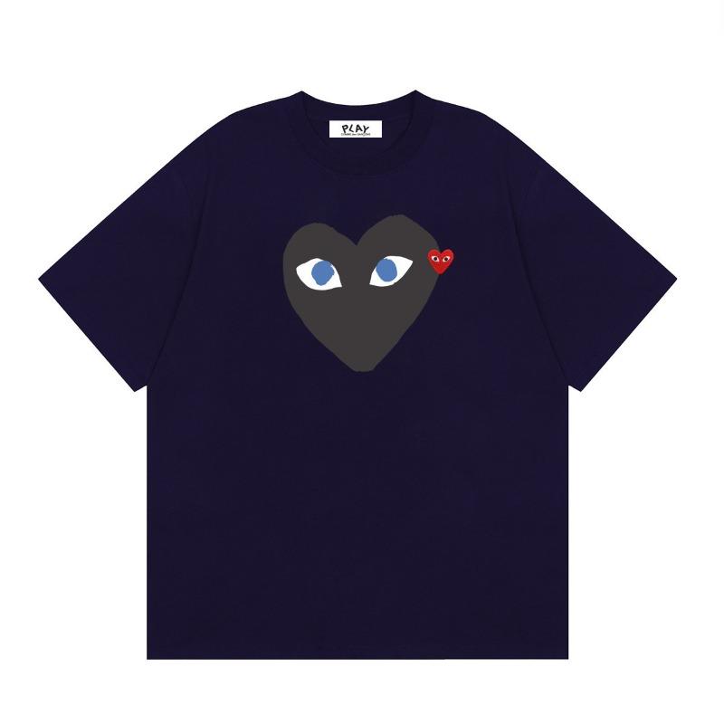 BeatStreet Nuova T-shirt 100% Cotone T-shirt da Uomo a Forma di Cuore Donna Nuova Marca Originale T-shirt Top da Uomo Manica Corta Estiva Moda Ami Amoring