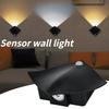 USB Charging Decorative Wall Lamp Body Sensing Home Decoration Night Light Bedroom Porch Balcony Corridor Decorative Light