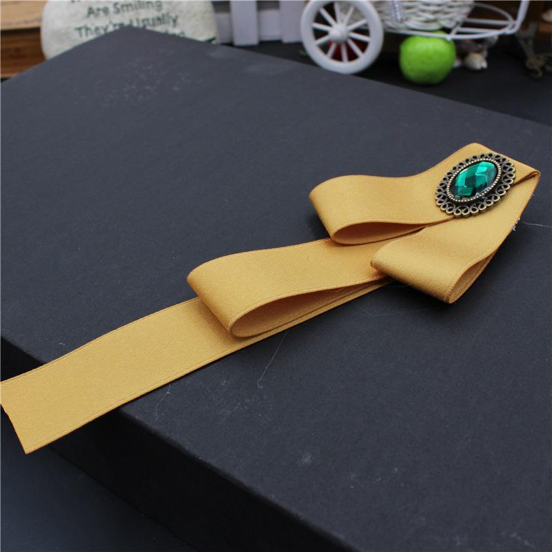 Spring Fashion Bow Tie and Collar Flower for European  American Style Weddings