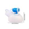 Male Pee Bottle Collection Pot with Lid and Hose Urinary Container for Patient