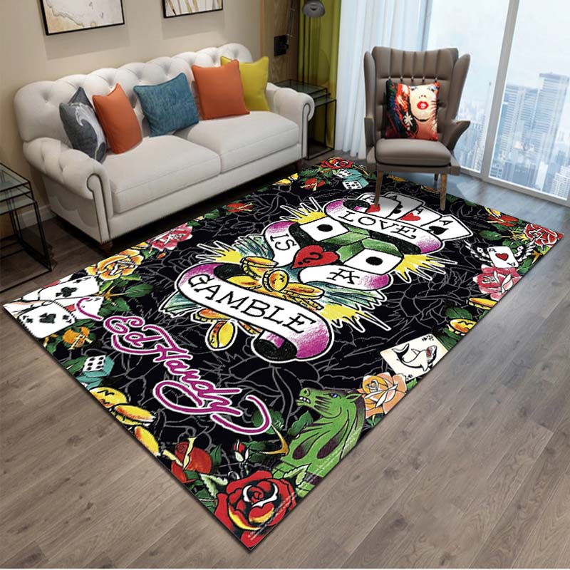 

Тигр японские татуировки узоры ковер для гостиной спальни подарок украшения дома