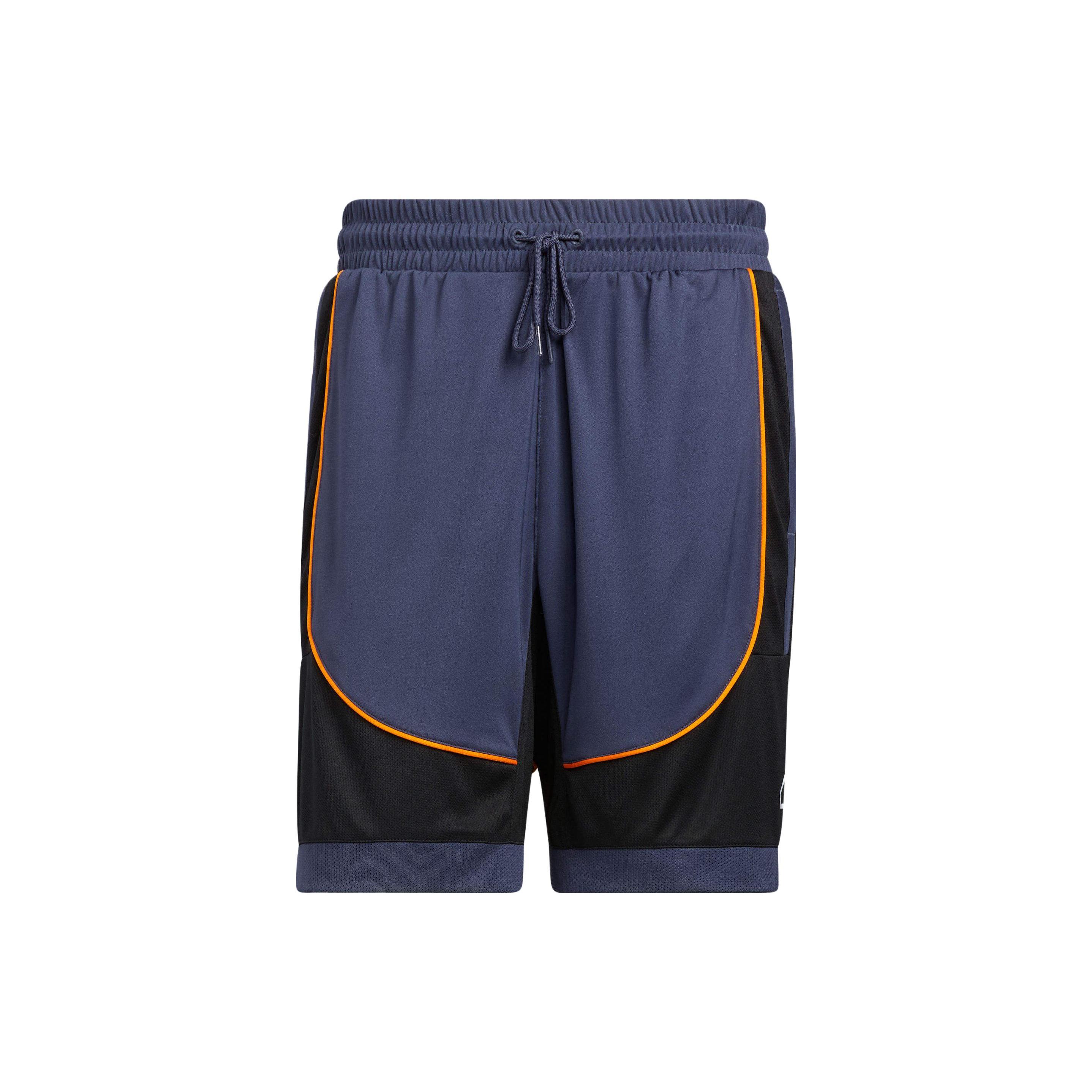 

Adidas Basketball Shorts Men s Dark Blue Moderate Straight Fit Pants HF4173 XL