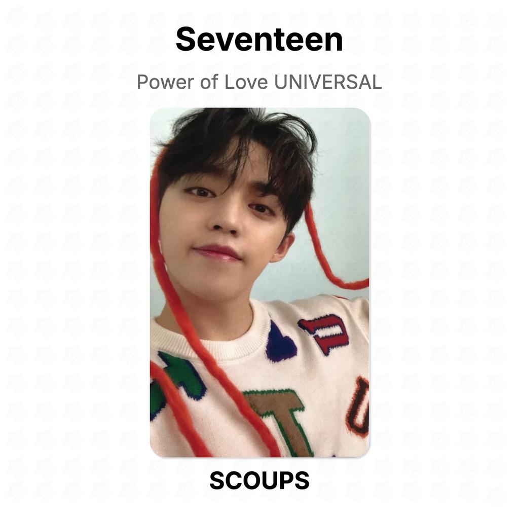 Seventeen Power of Love UNIVERSAL Official Photocard