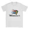 Windows 95  T Shirt Summer  Cotton T-Shirts For Men Fashion Pattern Tshirt Short Sleeve Vintage Tees