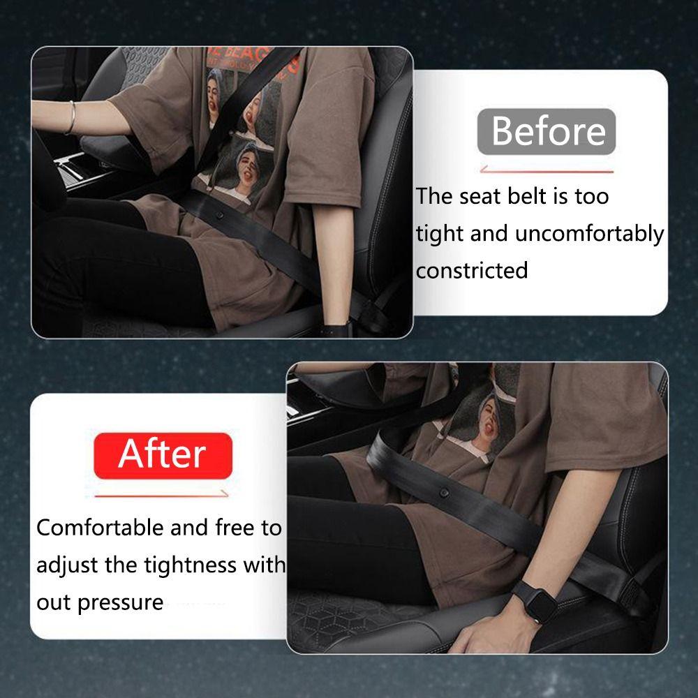 Comfortable Driving Car Seat Belt Buckle Clip Avoid Noise Auto Seatbelt Buckle Holder  Adults