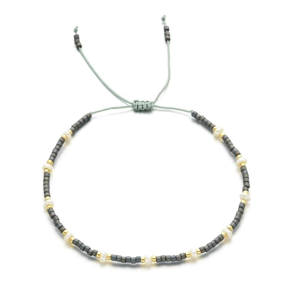 Thin Design Beaded Bracelet Bohemian Style Hand-woven Bracelet Friendship Bracelet Daily Casual