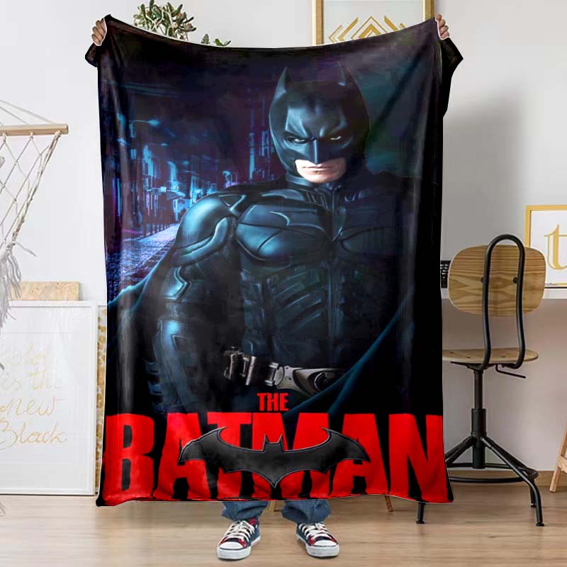 The Batman Blanket Is Suitable for Beds, Sofas, and Various Other Occasions, Making It A Perfect Gift for Friends and Family.
