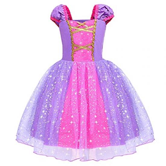 Buy Hamanasu Bebe Fille Raiponce Robe Princesse Costume Deguisement Anniversaire Fete Halloween Noel Partie Carnaval Cosplay 652 At Affordable Prices Free Shipping Real Reviews With Photos Joom