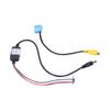Car Relay Filter Rear View Camera Timer Delay with Reversing Adapter Cable Fit for RCD330G