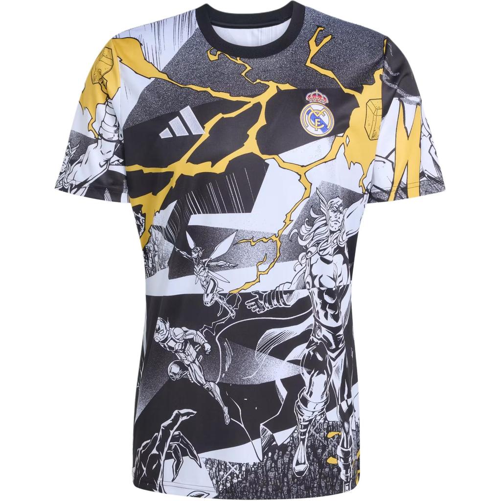 Adidas Real Madrid Avengers 25/26 Pre-Match Jersey Men jersey JZ9018
