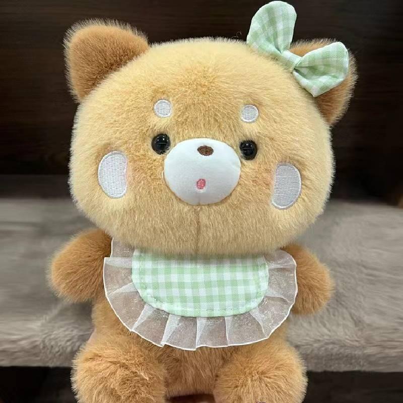 

Bib Koala Fox Pig Bear Plush Toy Cartoon Stuffed Animal Kids Gifts Birthday Bear