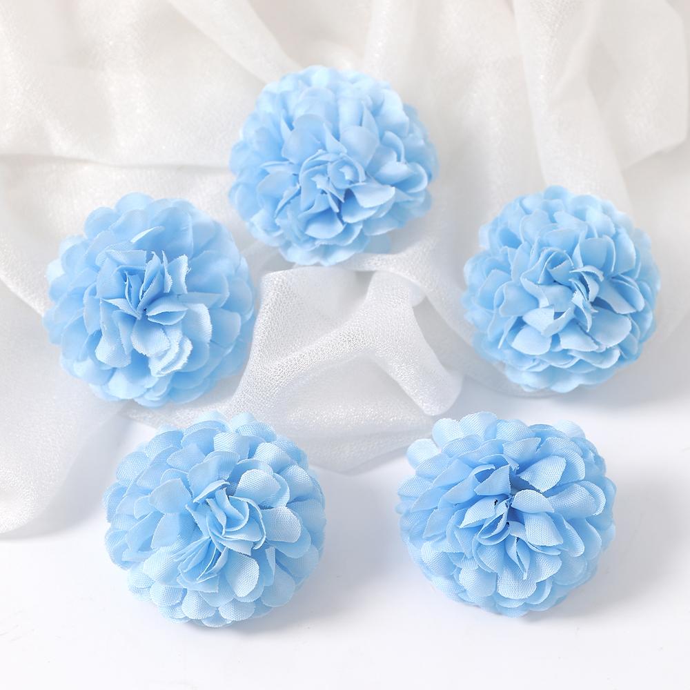 10/20 Stück Künstliche Blumenköpfe 4,5 cm Kunstblume für Heimdeko Garten Hochzeitsparty Dekoration Basteln Girlande Geschenke Zubehör