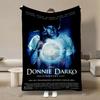 Coperta di Flanella Classico Film Horror Donnie-Darko Morbida per Bambini e Adulti Copriletto Peluche per Divano Plaid Coperta Pranzo per Divano Letto