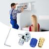 Retrofits Valves with Dust Covers Convert Piercing Tap Valves Line Tap Valves Kit for HVAC Systems R22 R12 R134A