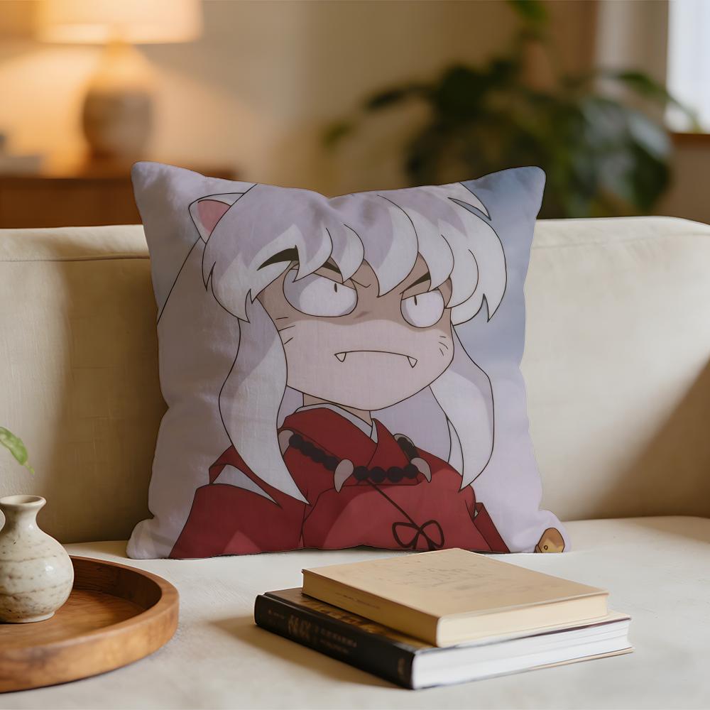 

Cute style LLnuyasha Cushion Cover Short plush pillowcase for bed sofa carwashable 30x30cm