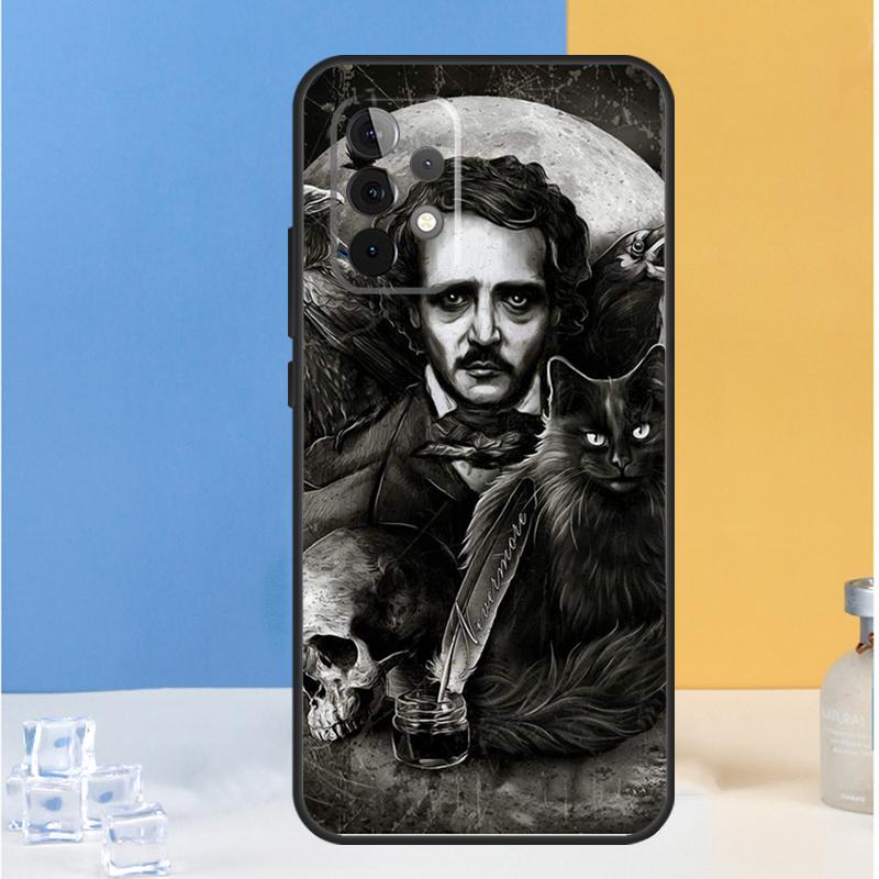 Edgar Allan Poe For Samsung Galaxy A55 A35 A15 A13 A33 A53 A36 A26 A16 A54 A34 A14 A32 A52 A56 A05 A06 Case