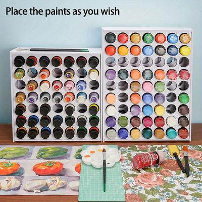 49/63 Holes Awesome Large Capacity Mark pen&Paint Vertical Dustproof Storage Box,pigment Oil Display Good Quality Storage Rack.