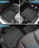 Cartist 3D Floor Mats for New FRONX 2024 and TPE Material Custom Design for First and Second Rows Easy Installation Protective Car Accessories 3PSC
