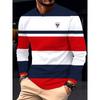 Camiseta Solta Masculina Redonda com Estampa Digital 3D