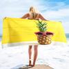 Pineapple Beach Towel ,Lightweight Microfiber Absorbent Quick Dry Sand Free Blanket Towels,Soft Pool Travel Bath Swim Towels