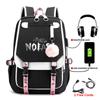 Korean Stray Kids Backpack Student Bag Men'S And Women'S Fashion Backpack Travel Bag Usb Computer Bag