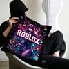 Hot Game R-Robloxs-X Cool Pillow Covers Cartoon Sofa Decorative Home Double-sided Printing Short Plush Cute Cushion Cover