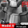 Waterproof TPE Floor & Trunk Mats for 2022 Tesla Model X (LHD & RHD)