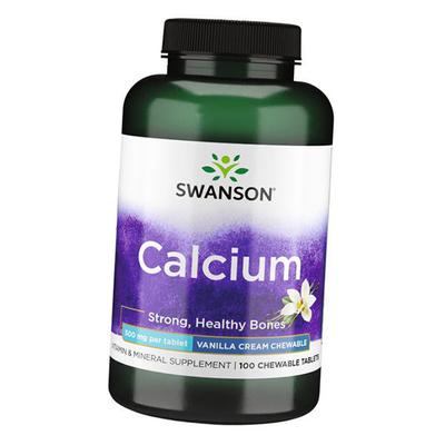 Kautabletten-Kalzium mit Vitamin D3, Calcium Chewable 500, 100 Tabletten Vanille-Creme (36280084)