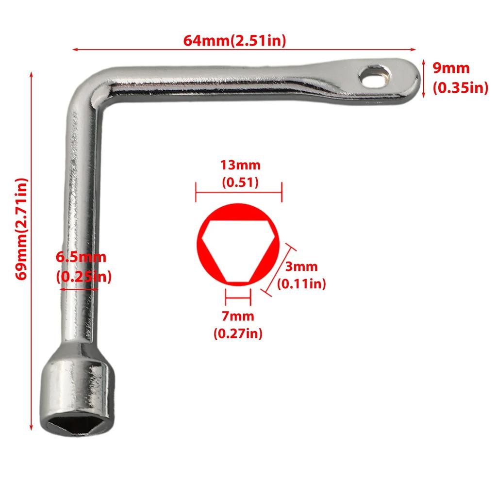 2pcs Elevator Door Keys Wrench Set Universal Triangular Key Socket Electrical Cupboard Elevator Cabinet Socket Wrenches