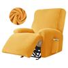 Velvet Recliner Cover Split Design Massage  Chair Cover Lounger Single Couch Sofa Slipcover Armchair Covers Funda Sillon