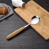 Stainless Steel Wooden Handle Spoon