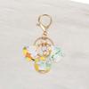 Enamel Metal Metal Key Ring Cartoon Design Enamel Pendant Rabbit Key Chain  Backpack Decor
