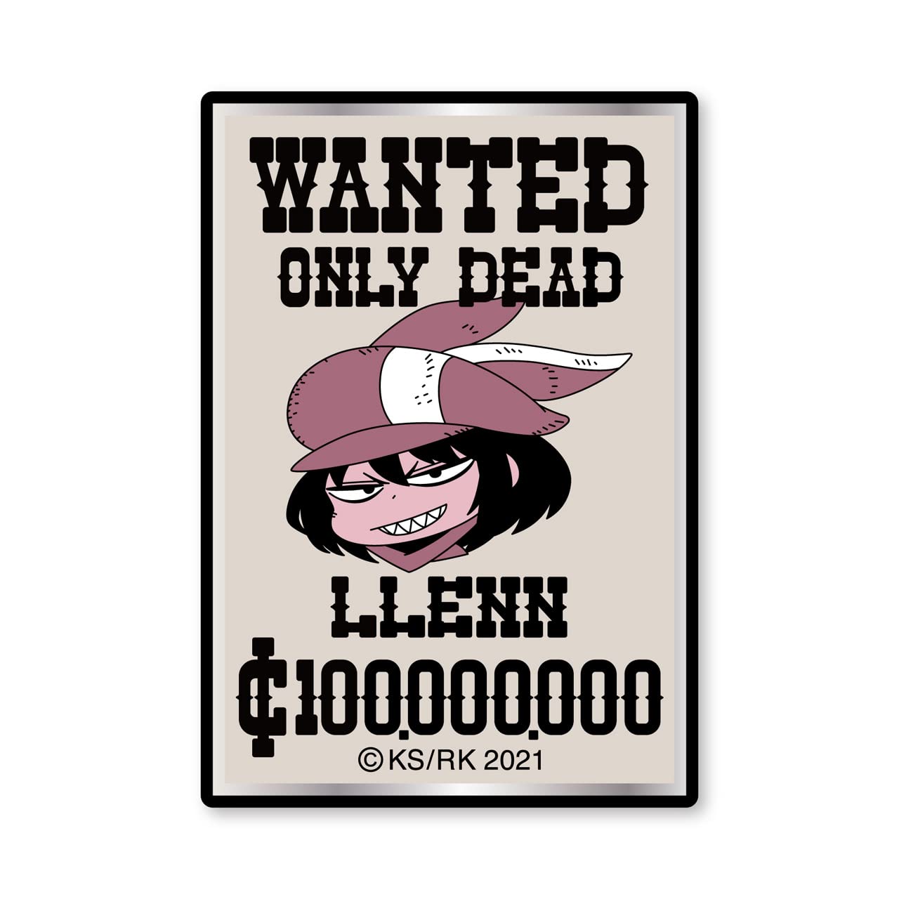 

Groove Garage Sword Art Online Alternative Gun Gale Online Охотник за головами Лен Съемная нашивка Ш70 x В100 мм Полиэстер 4570085047000