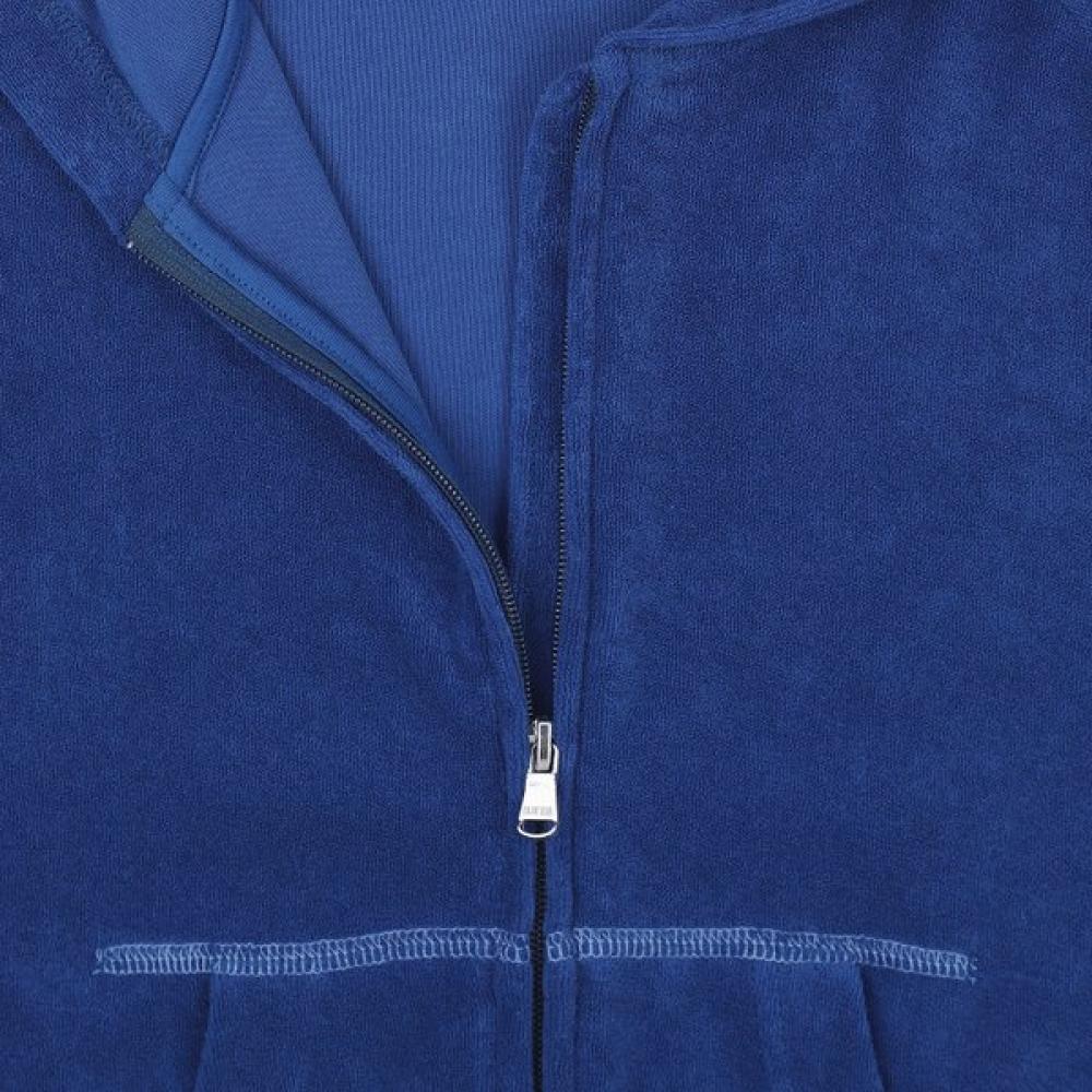 Bluetail Blue Terry Crop Hoodie Azb2jp03bu