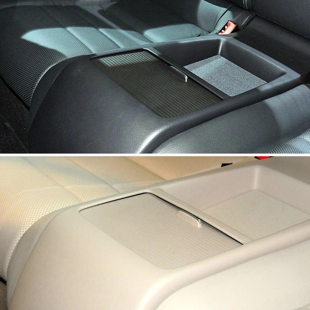 Suport pentru pahare băuturi spate auto, capac tavă, rulou glisant pentru Mercedes Benz C E Class W204 W207 Coupe C180 C250 E500 E350