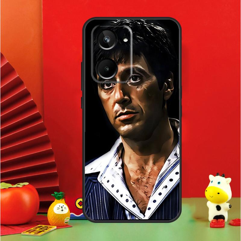 Al Pacino Scarface For Realme 15 Pro GT7 GT6 10 11 12 13 14 Pro Plus C65 C67 C63 C61 C55 C51 C53 C35 C75 Case
