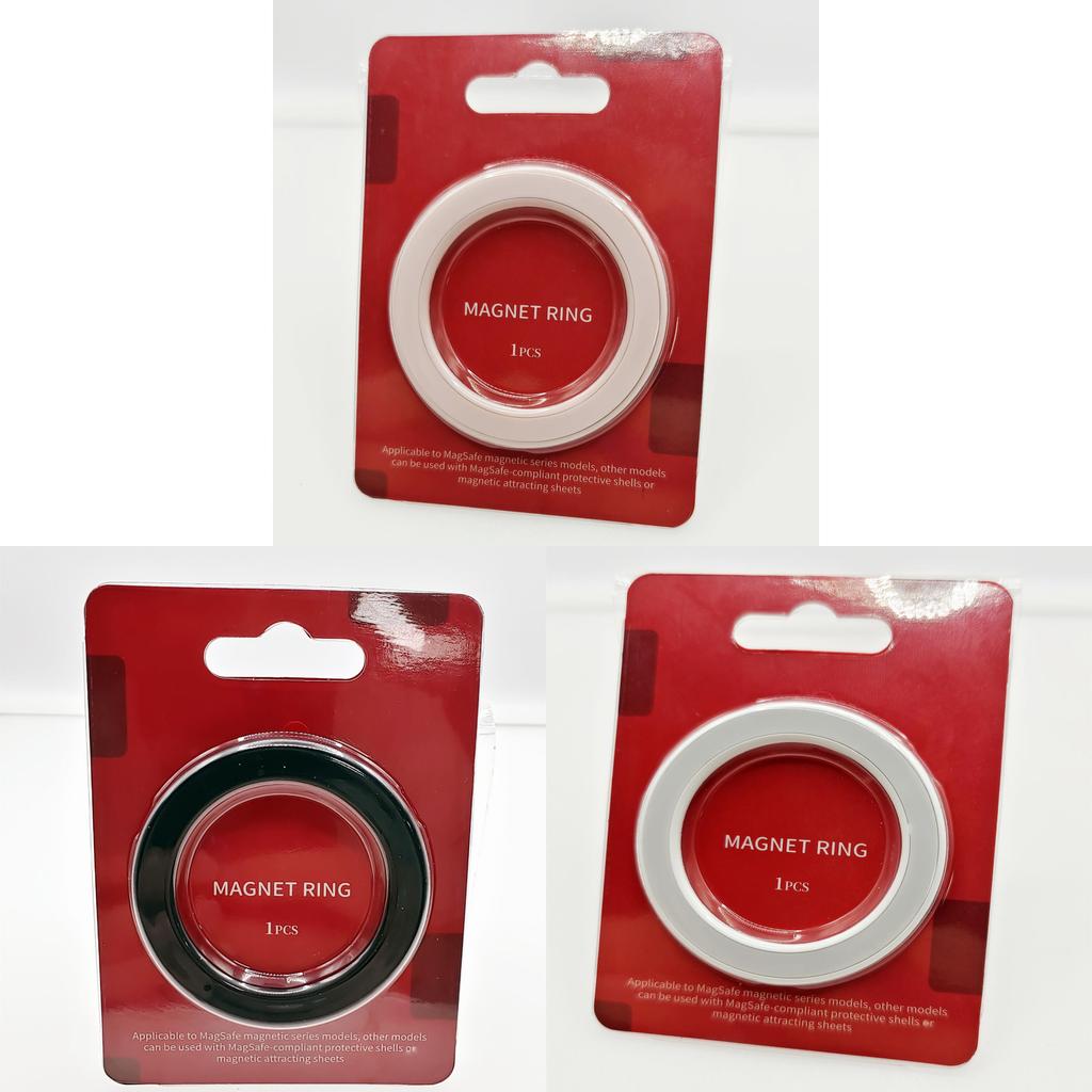 Apple Phone Magnetic Ring Mobile Phone Stand Sticker With Magnetic Plate For Home Office And Bathroom