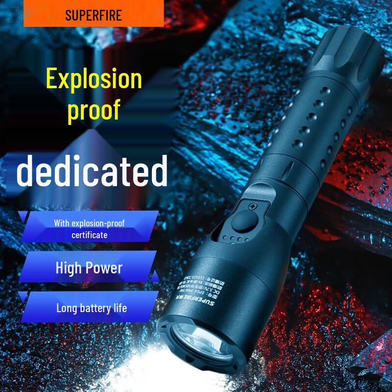 SupFire Industrial & Safety Rechargeable Flashlight Series