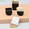 Mini Portable Short Handle Fluffy Soft Bristle Flat Brush Ultra-Thin Seamless Crescent-Shaped Foundation Makeup Brush