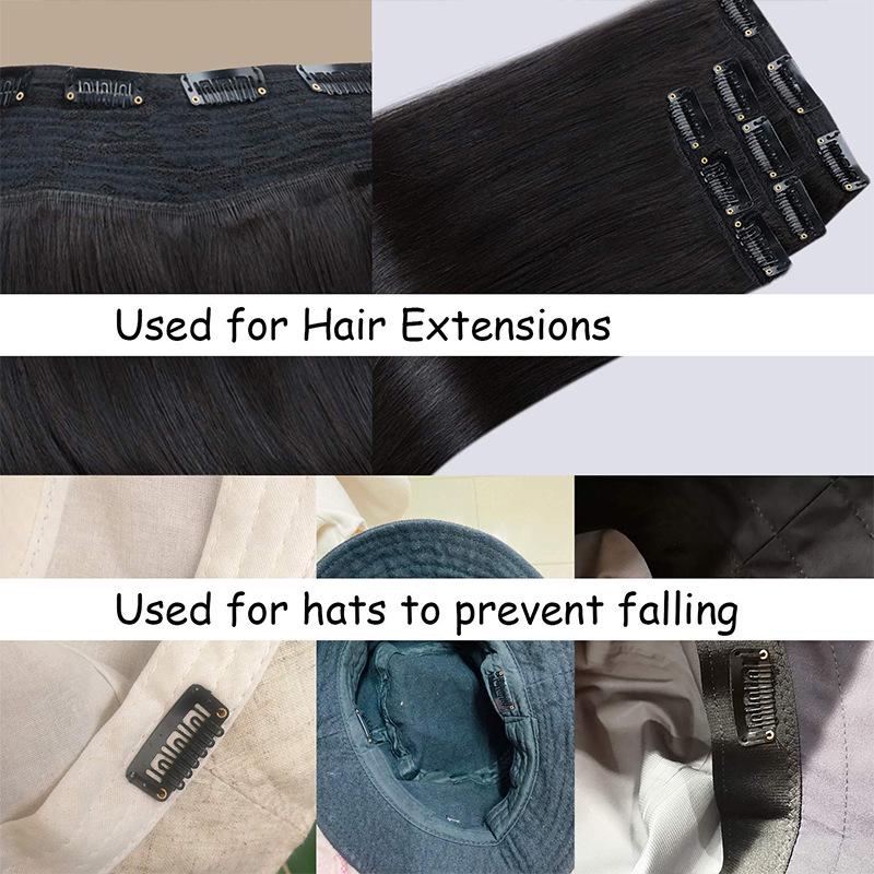 Baskerklämma Perukfixering BB-klämma - Osynlig hårnål för säkra, enkla håraccessoarer och sidoklämmor.