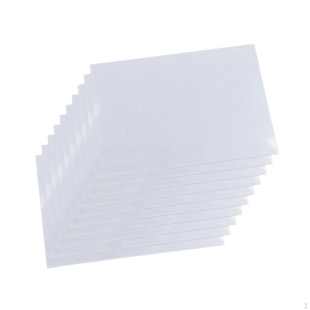 10 Shrinky Art Film Paper Sheets 5.7x7.8inch for Various Handmade Creations