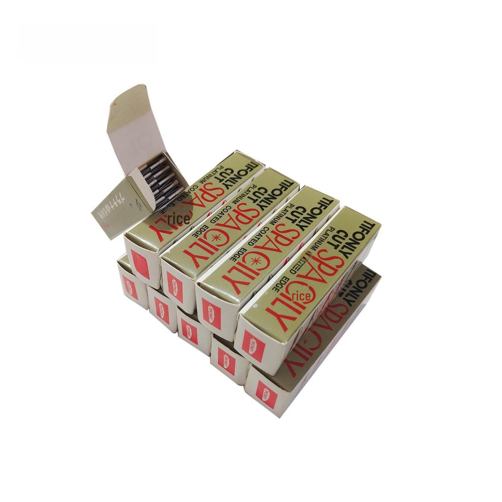 Lamette Raso Sopracciglia in Acciaio Inossidabile - Confezione da 10