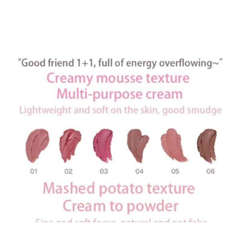 FLORTTE - Special Edition Multi-Purpose Duo Blusher (1-3)