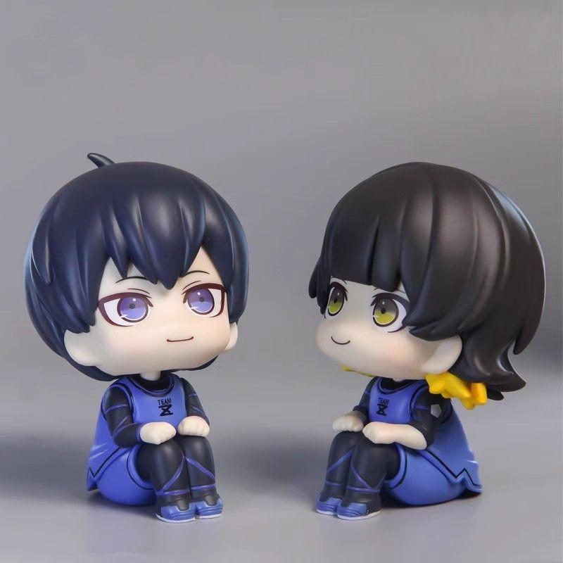 Blue Lock Collectible Figurines - Ichi & Nagi Seishirou, Anime Gift for Fans & Gamers